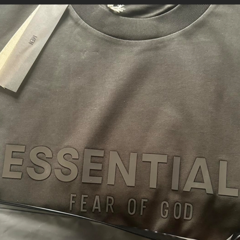 Essentials Olive Green Sweatshirt